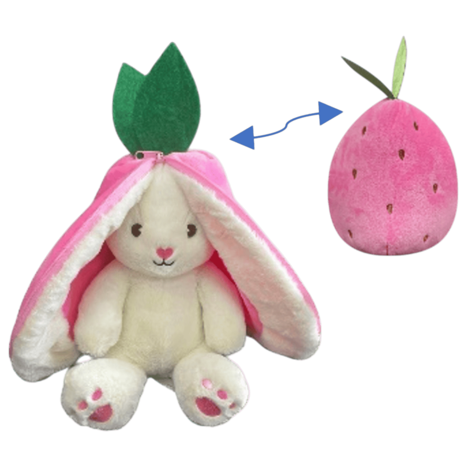 Berry Rabbit Peluş Oyuncak 35 cm Ekru 1220