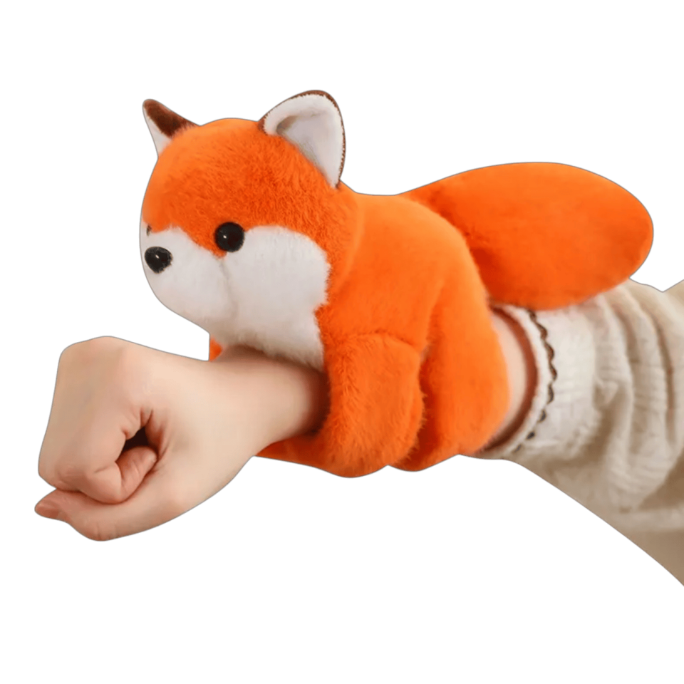 Slap Fox Peluş Oyuncak 25 cm Kiremit 1452