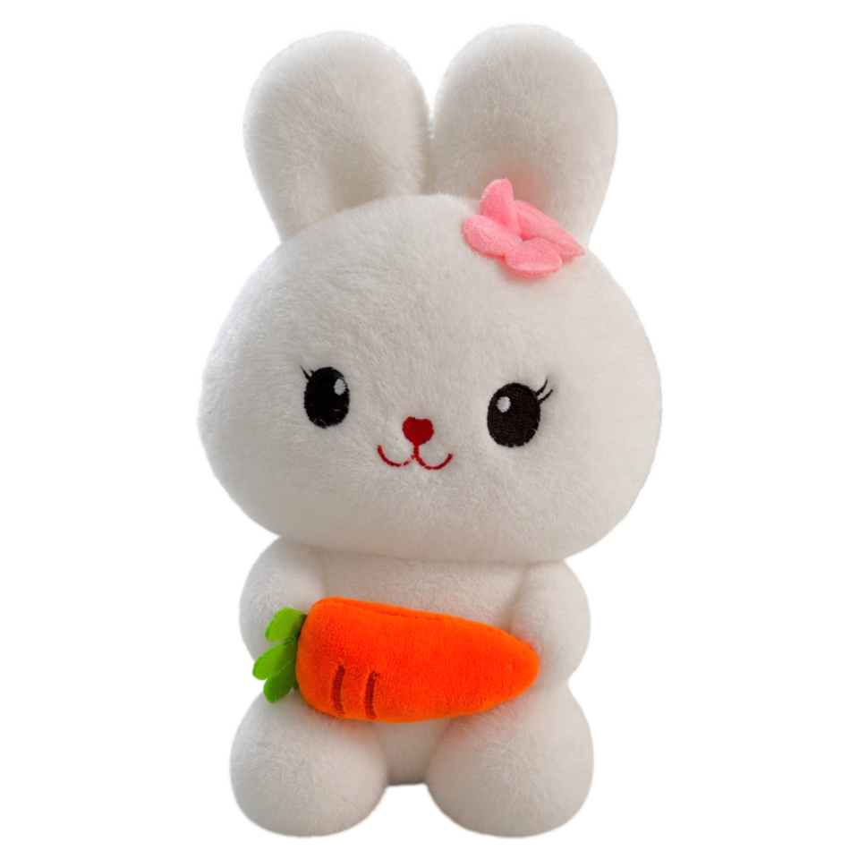 Tavşan Peluş Oyuncak 27 cm Beyaz 2180
