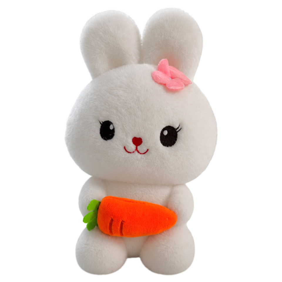 Tavşan Peluş Oyuncak 27 cm Beyaz 2180