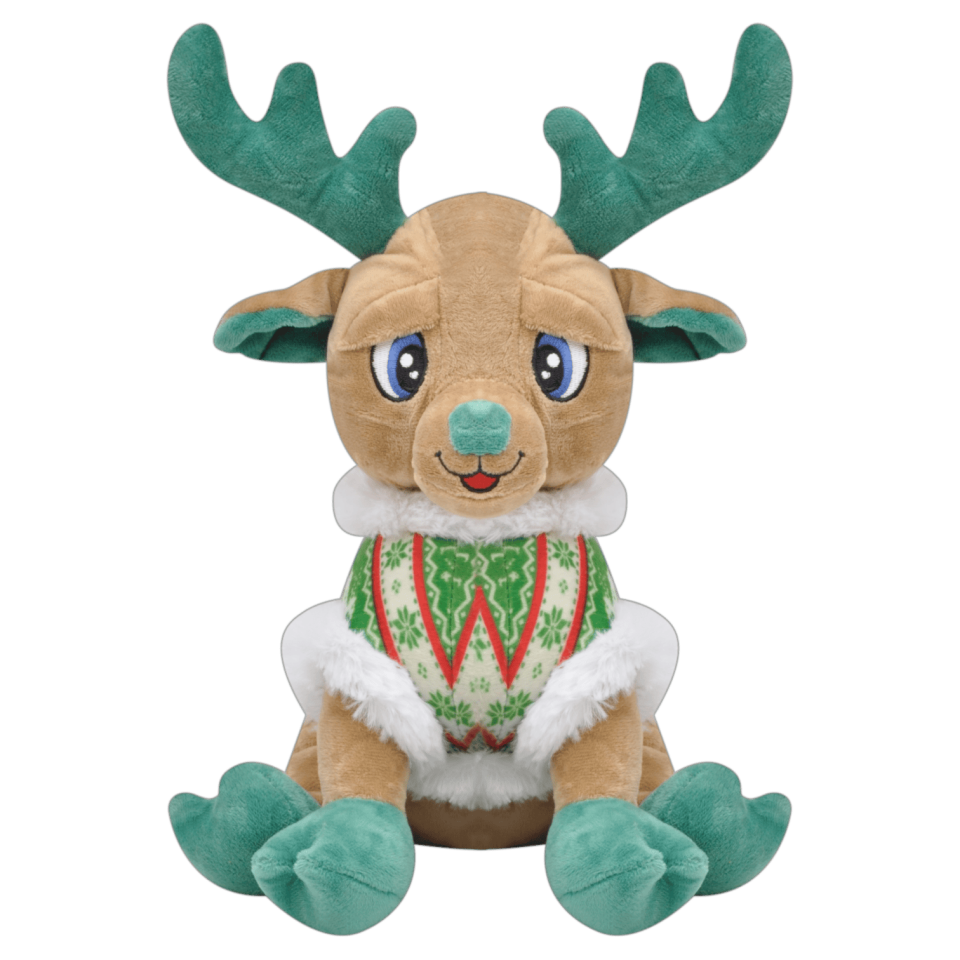 Geyik Peluş Oyuncak 28 cm Kahverengi 3444