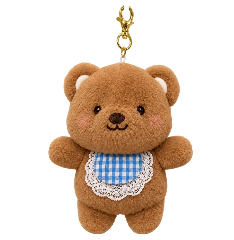 Ayıcık Peluş Anahtarlık 12 cm Kahverengi 4491