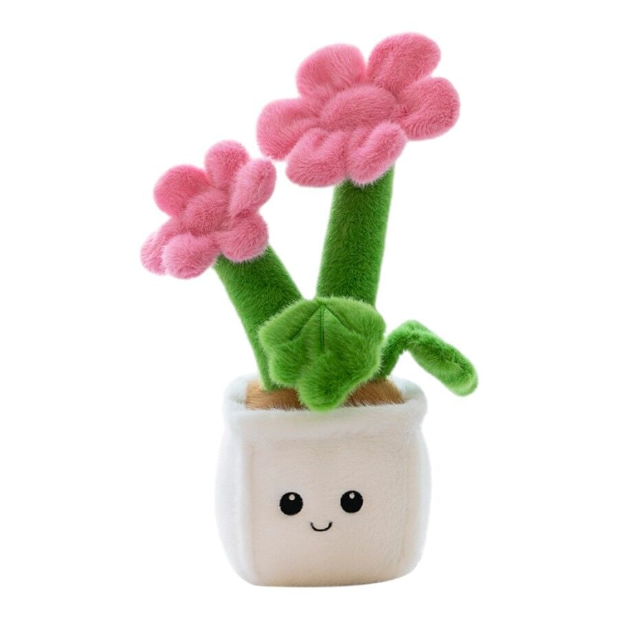 Çiçek Peluş Oyuncak 30 cm Pembe 4502
