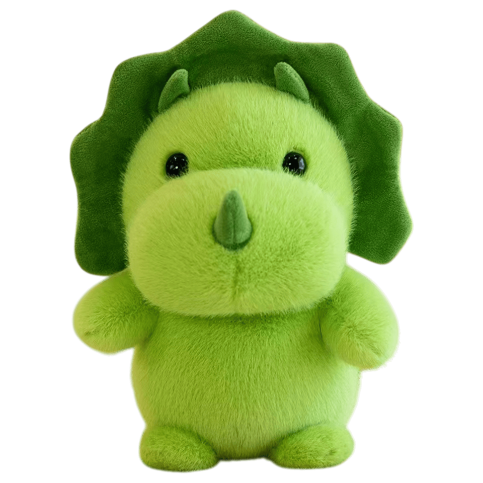 Dinozor Peluş Oyuncak 23 cm Yeşil 4512