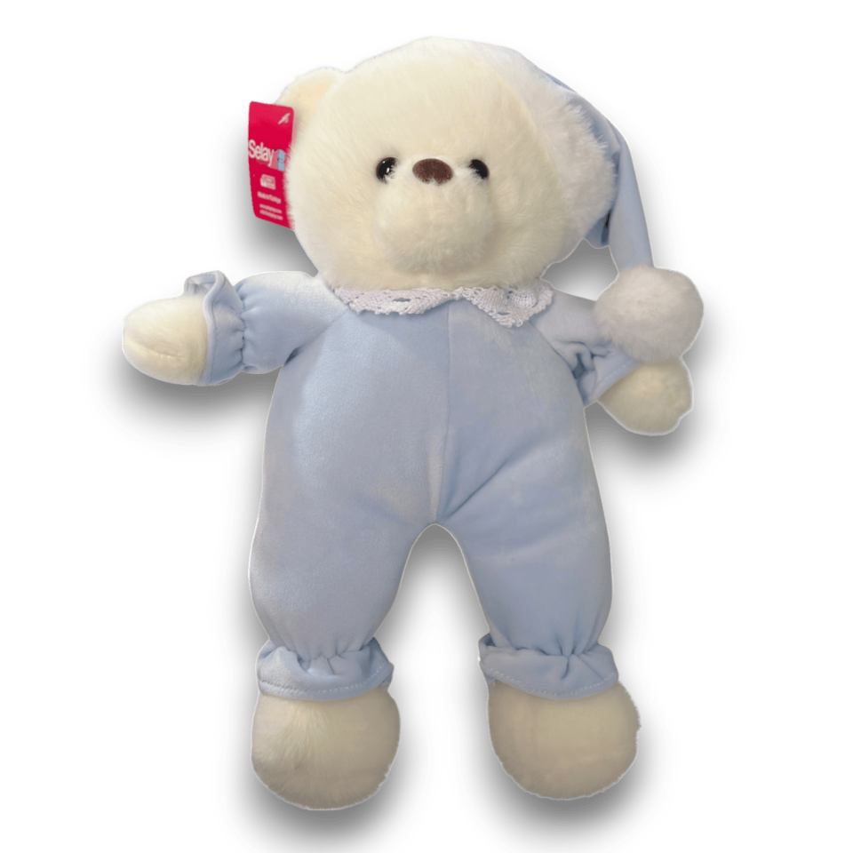 Ayıcık Peluş Oyuncak 30 cm Mavi 4531