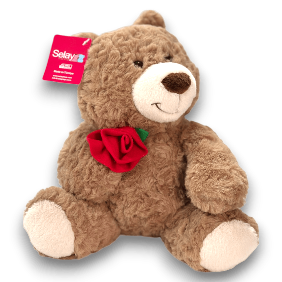 Ayıcık Peluş Oyuncak 25 cm Kahverengi 4534