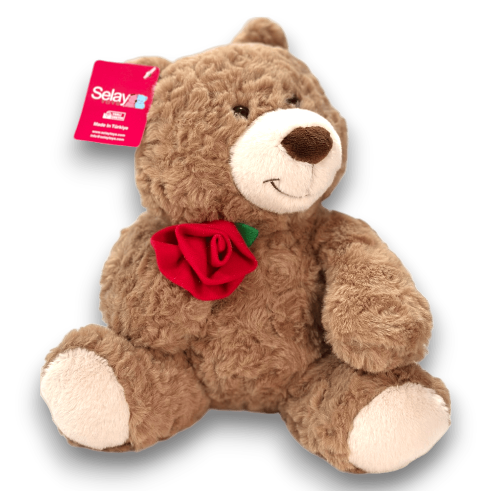 Ayıcık Peluş Oyuncak 25 cm Kahverengi 4534