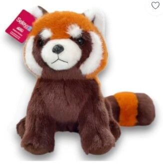 Kızıl Panda Peluş Oyuncak 30 cm Kahverengi 4541