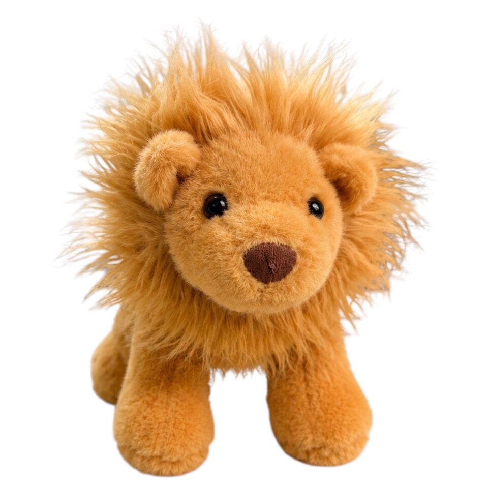 Aslan Peluş Oyuncak 22 cm Kahverengi 4579