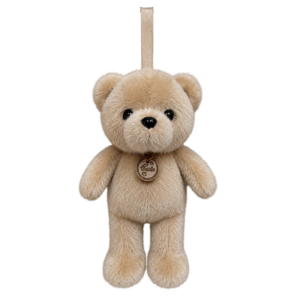 Salaş Ayıcık Peluş Anahtarlık 17 cm Kahverengi 4627