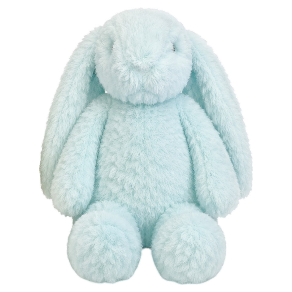 Tavşan Peluş Oyuncak 35 cm Mavi 4644