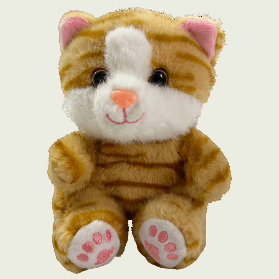 Kedi Peluş Oyuncak 15 cm Sarı 4682