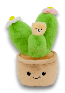 Kaktüs Peluş Oyuncak 30 cm Yeşil 9889