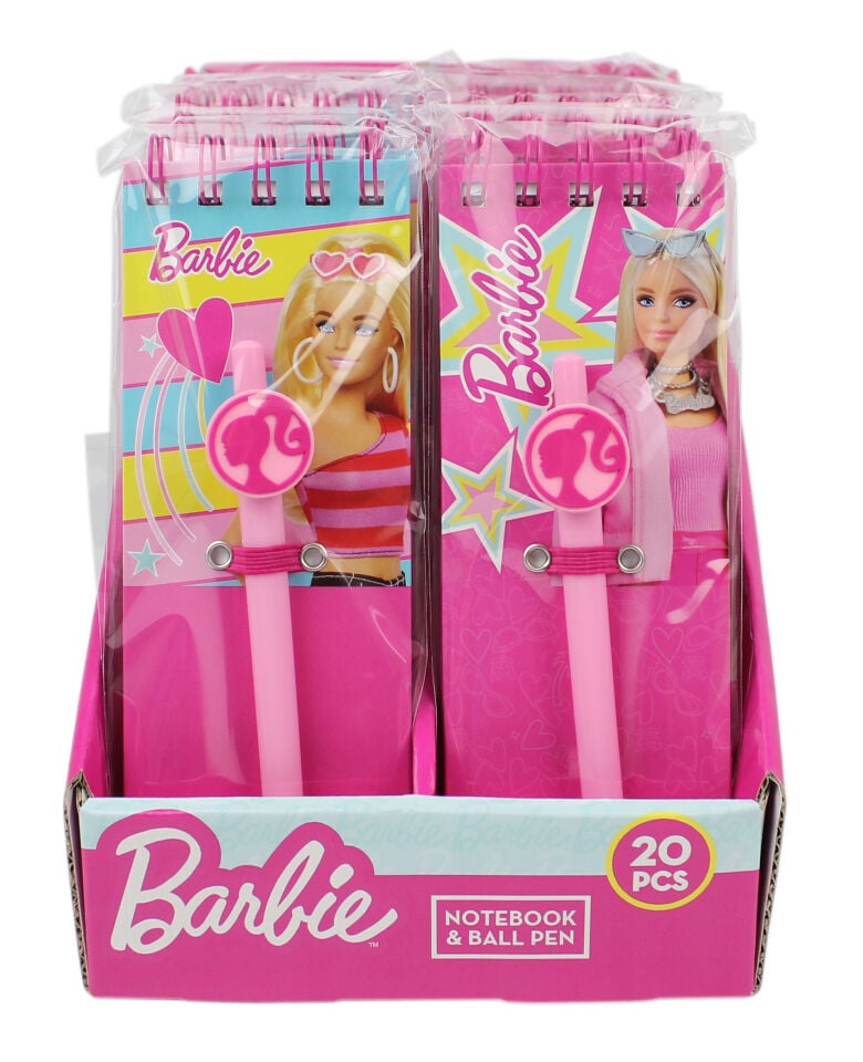 Barbie Not Defteri ve Kalem Seti B-1065