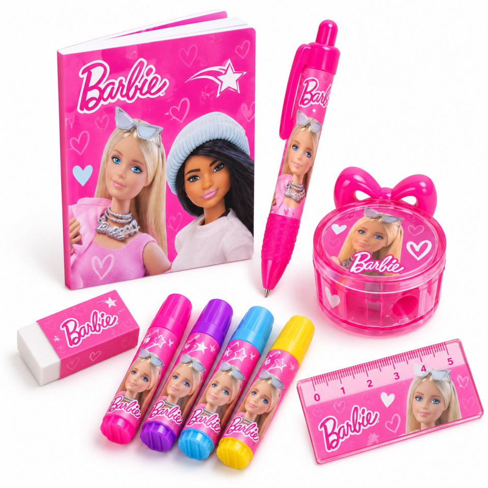 Barbie Kırtasiye Seti B-2986