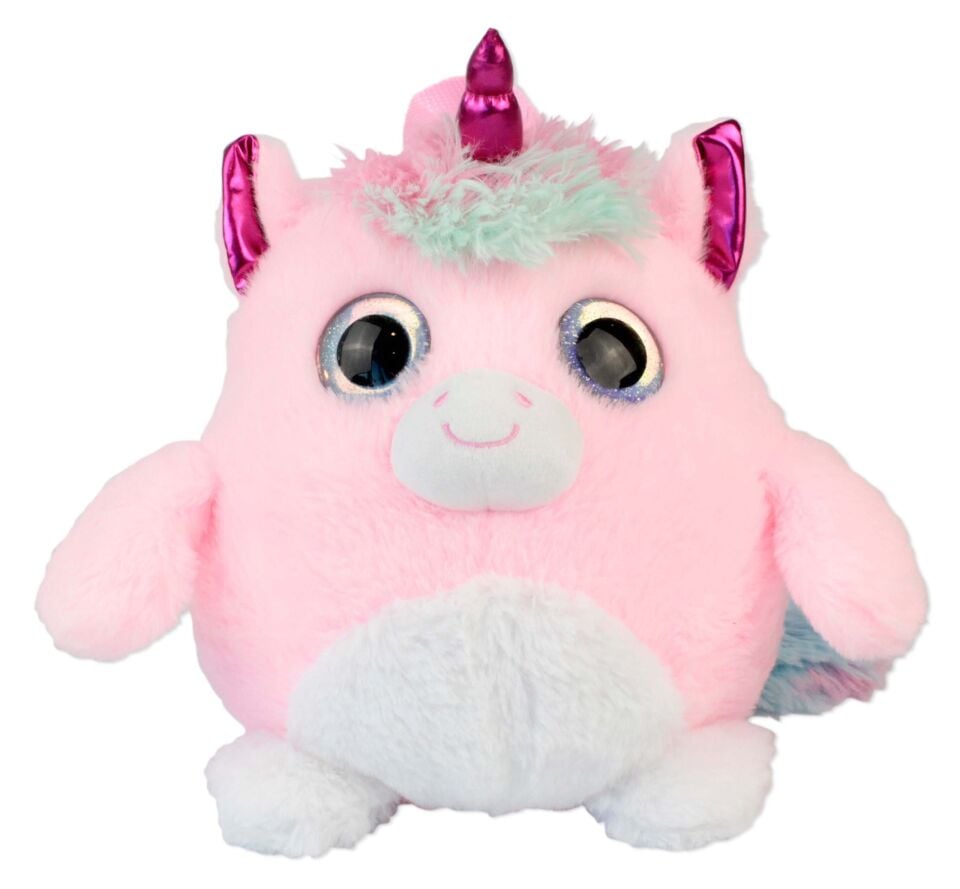 Dolphin Unicorn Figürlü Peluş Sırt Çantası PBG-22-B