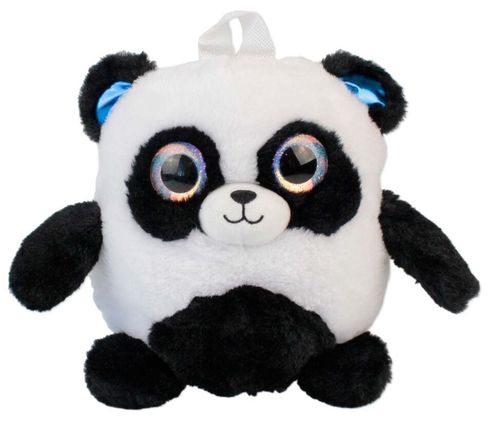 Dolphin Panda Figürlü Peluş Sırt Çantası PBG-22-F