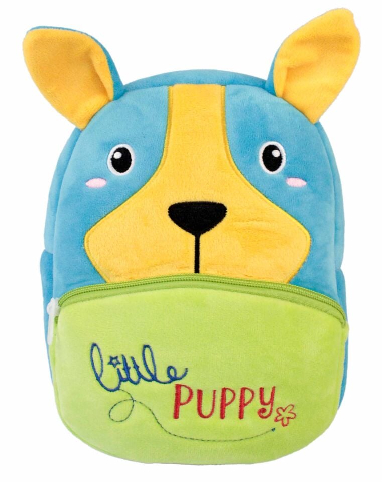 Dolphin Köpek Figürlü Peluş Sırt Çantası PBG-26-C