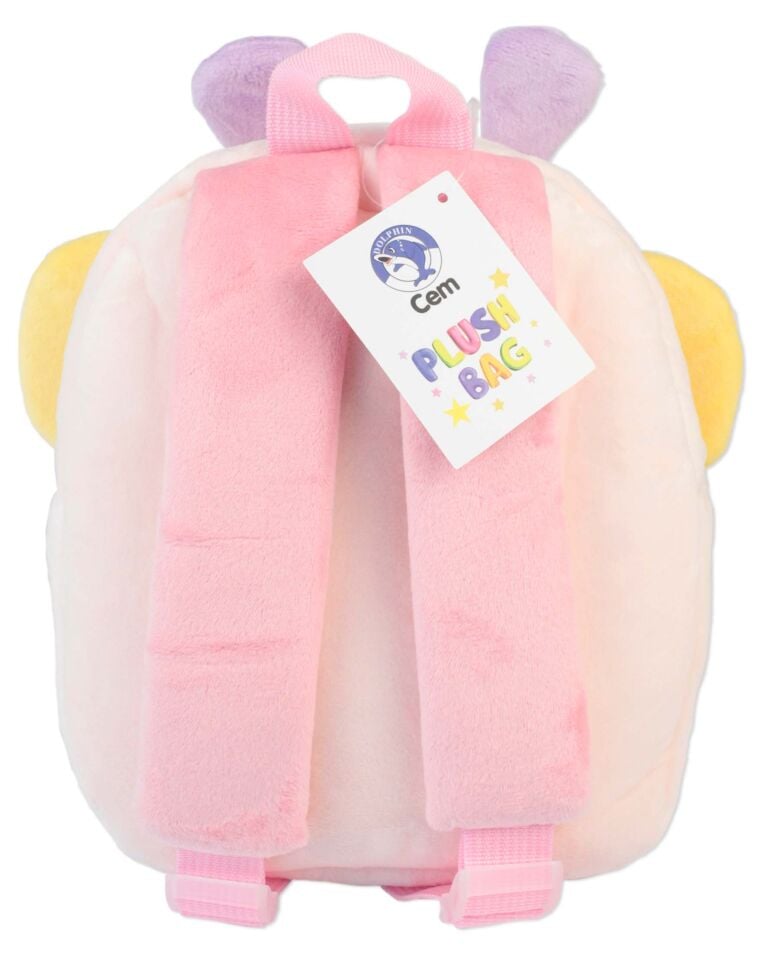 Dolphin Kelebek Figürlü Peluş Sırt Çantası PBG-26-D